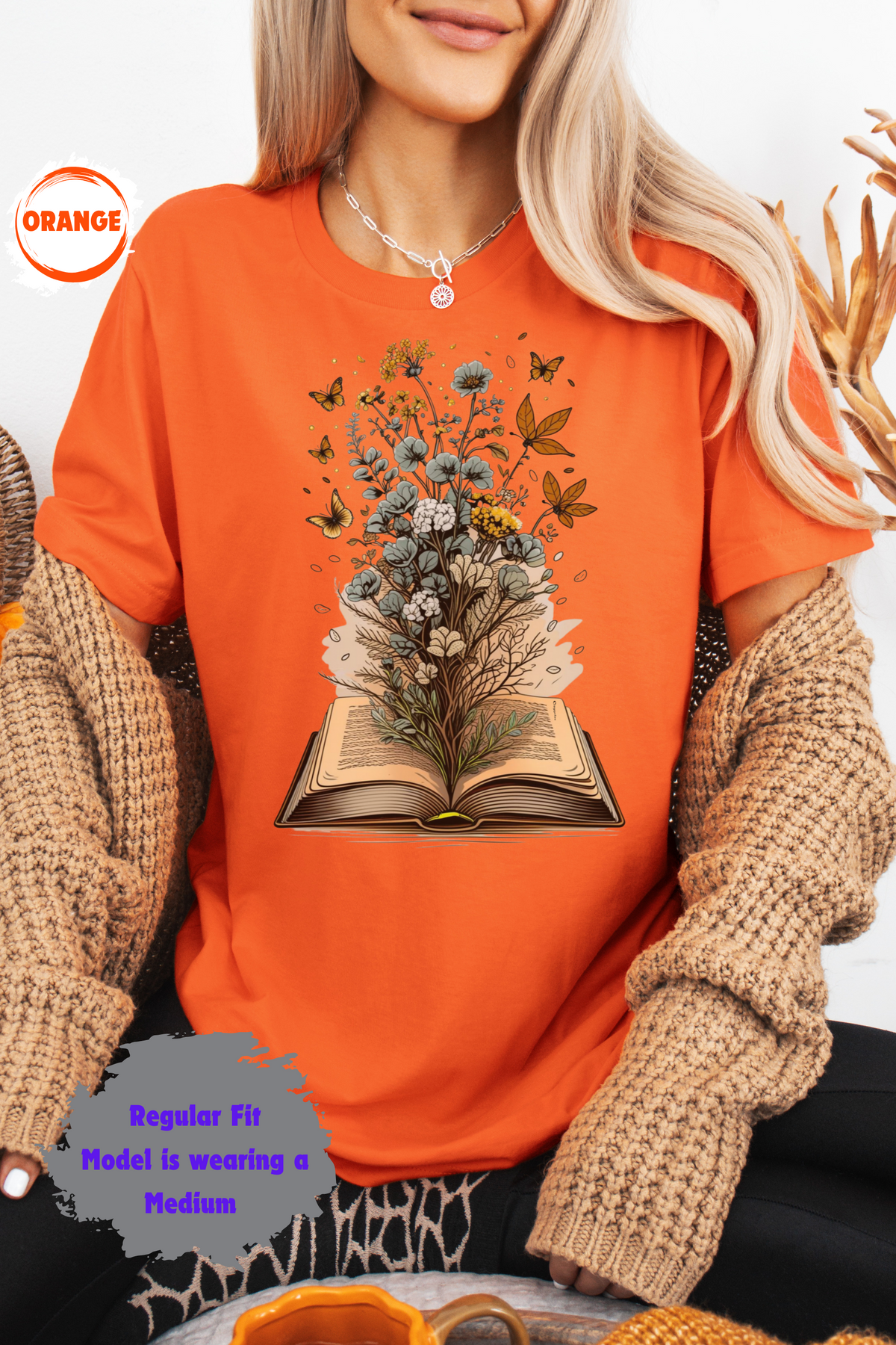 Nature Bookworm Shirt Growth and Knowledge
