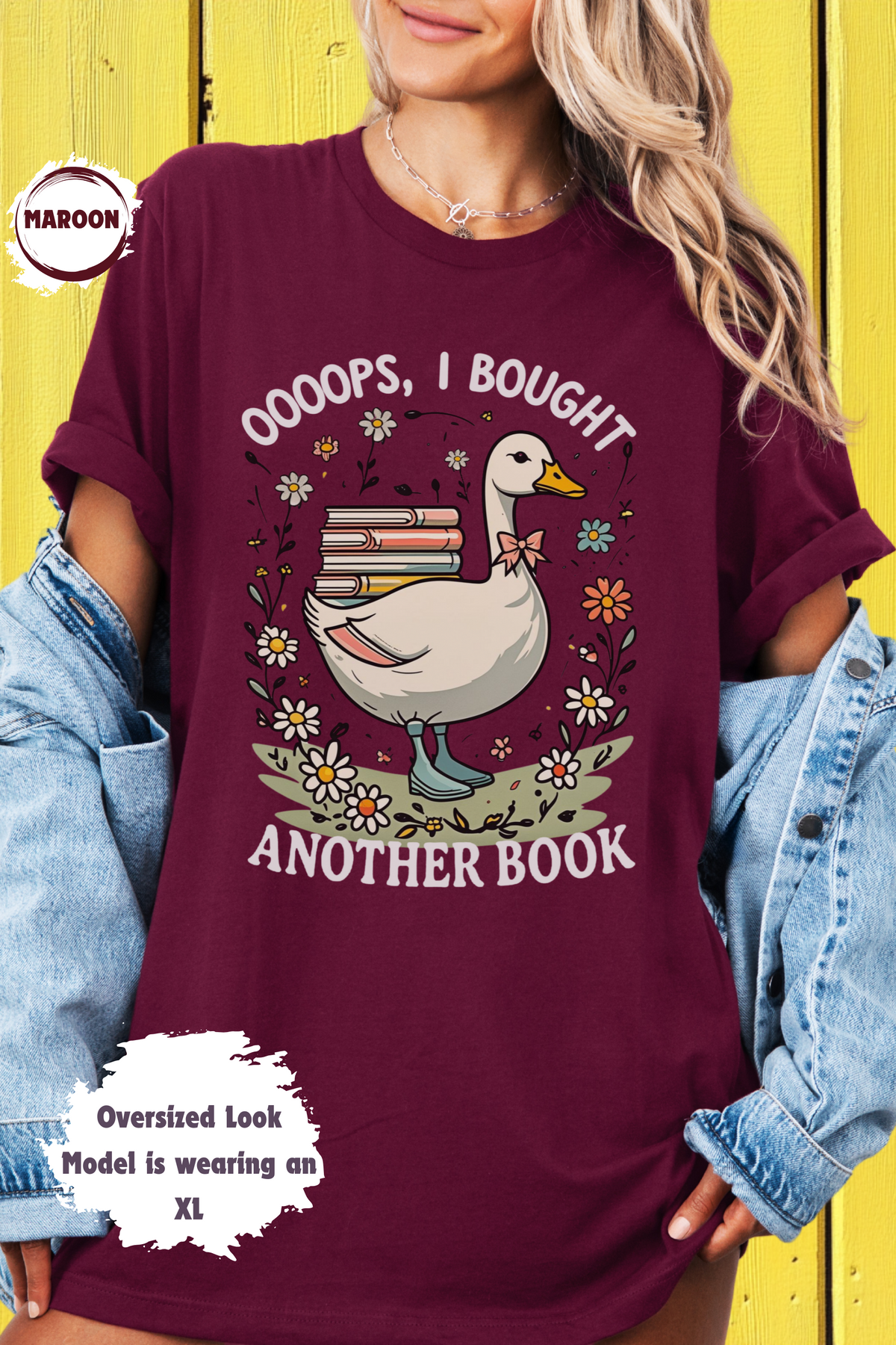 Silly Goose Reading Shirt Bookish Curse Bookworm Apparel