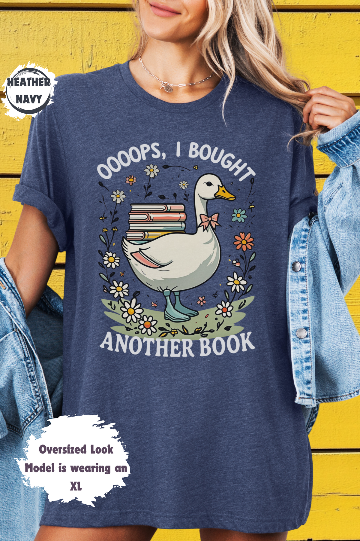 Silly Goose Reading Shirt Bookish Curse Bookworm Apparel