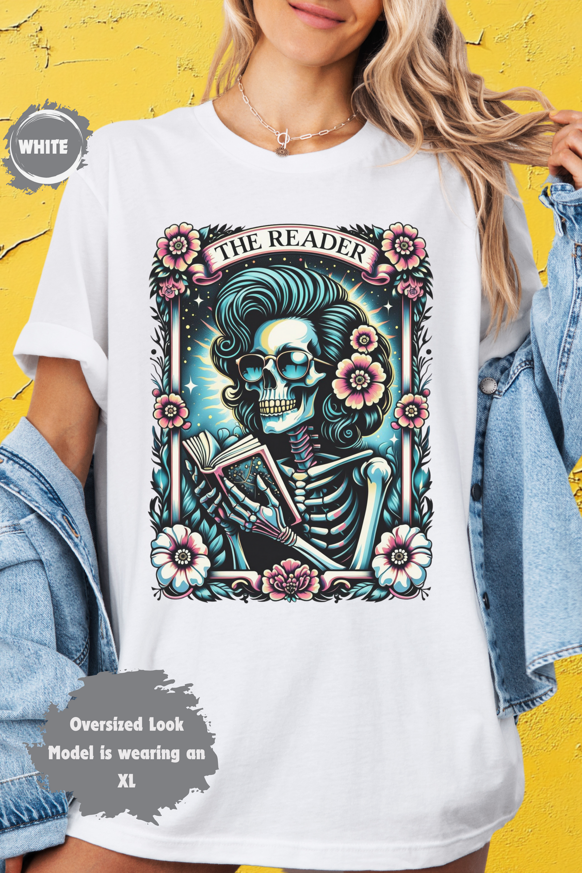 The Reader Tarot Card Skeleton Reading