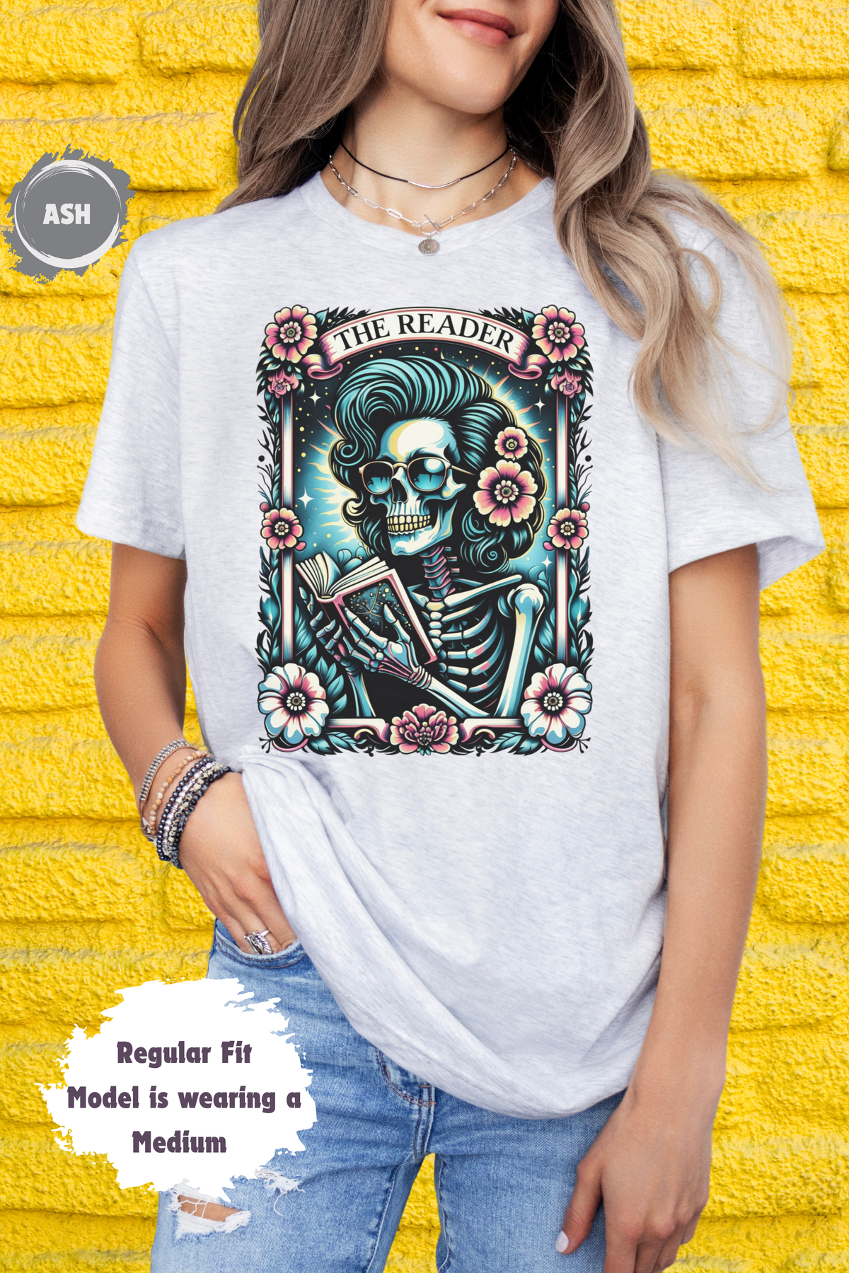 The Reader Tarot Card Skeleton Reading